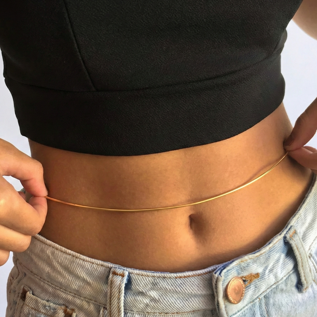 Aurelia Serpent Waist Chain