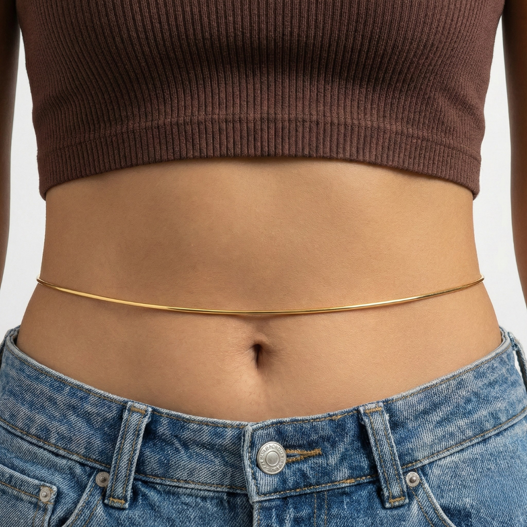 Aurelia Serpent Waist Chain