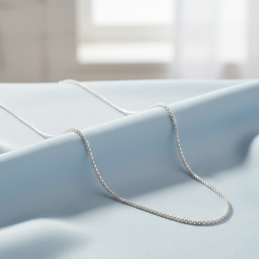 Quantum Silver Loop Waist Chain