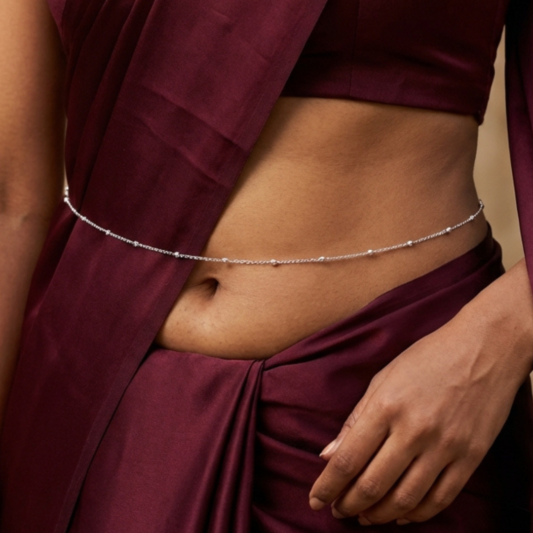 Silver Pulse Waist Chain