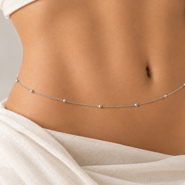 Silver Pulse Waist Chain