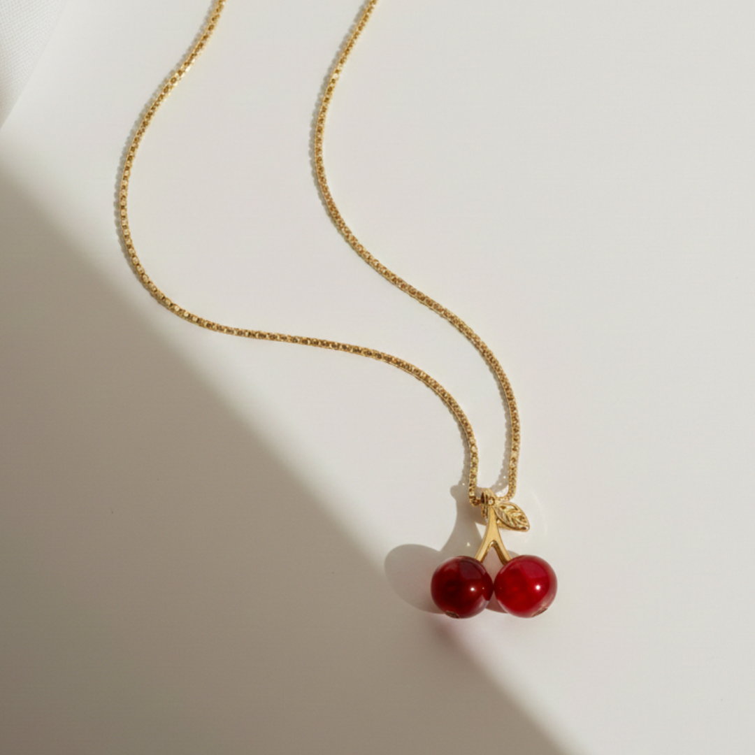 Cherry Charm Necklace