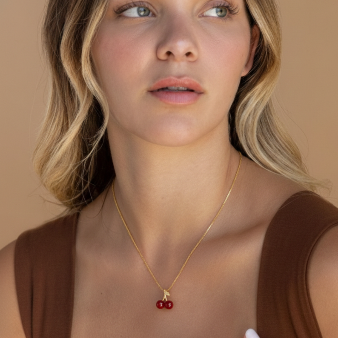 Cherry Charm Necklace