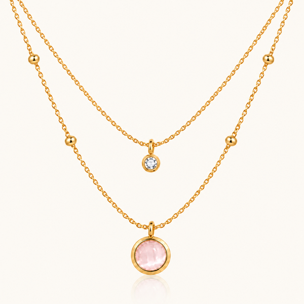 Lunar Drop Necklace - 18k Gold (Demi Fine)