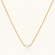 Pearl Dot necklace - 18K Gold (Demi Fine)