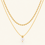 Lustre Necklace - 18K Gold (Demi Fine)
