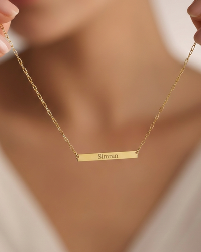 Reversible Bar Necklace