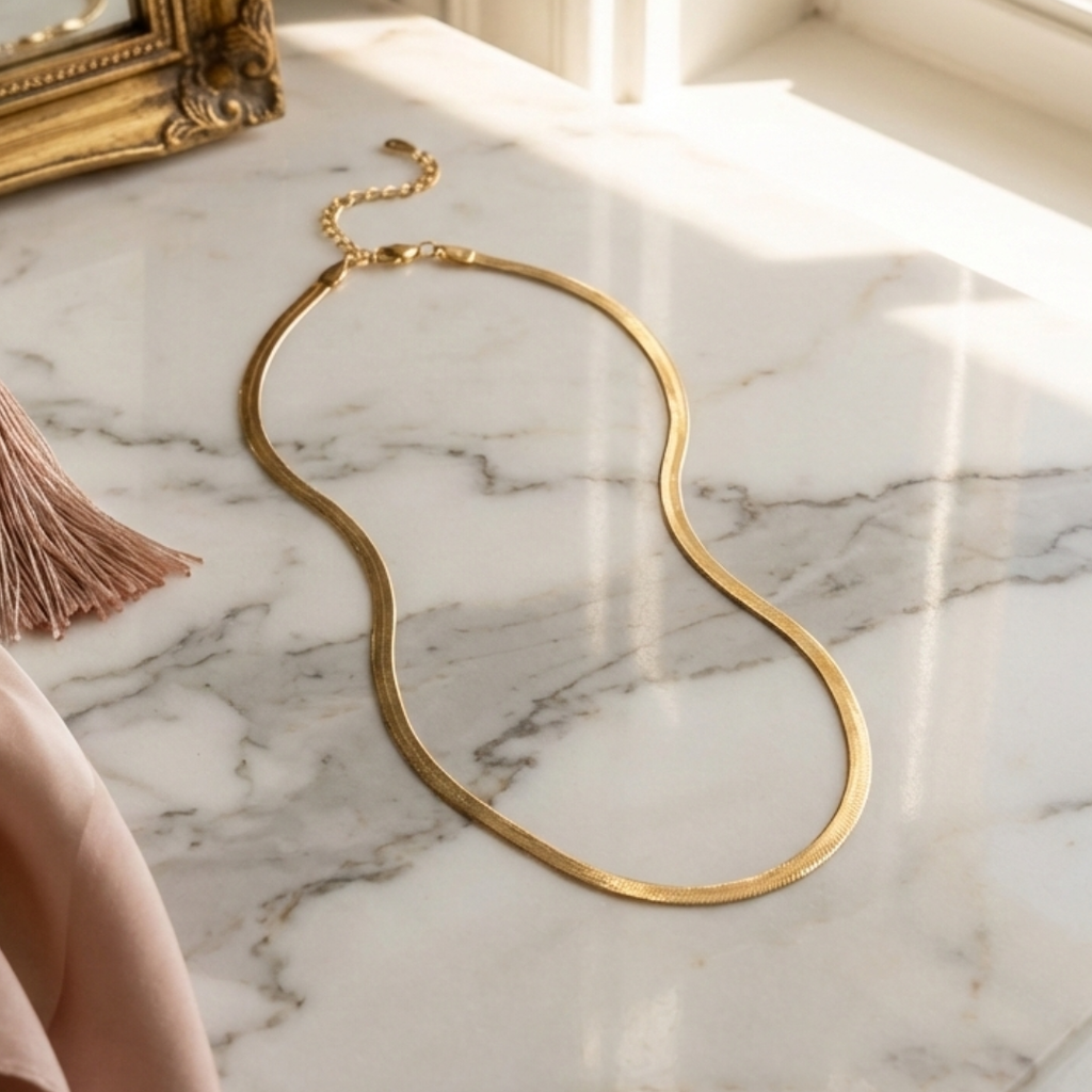 Golden Mirage Snake Waist Chain