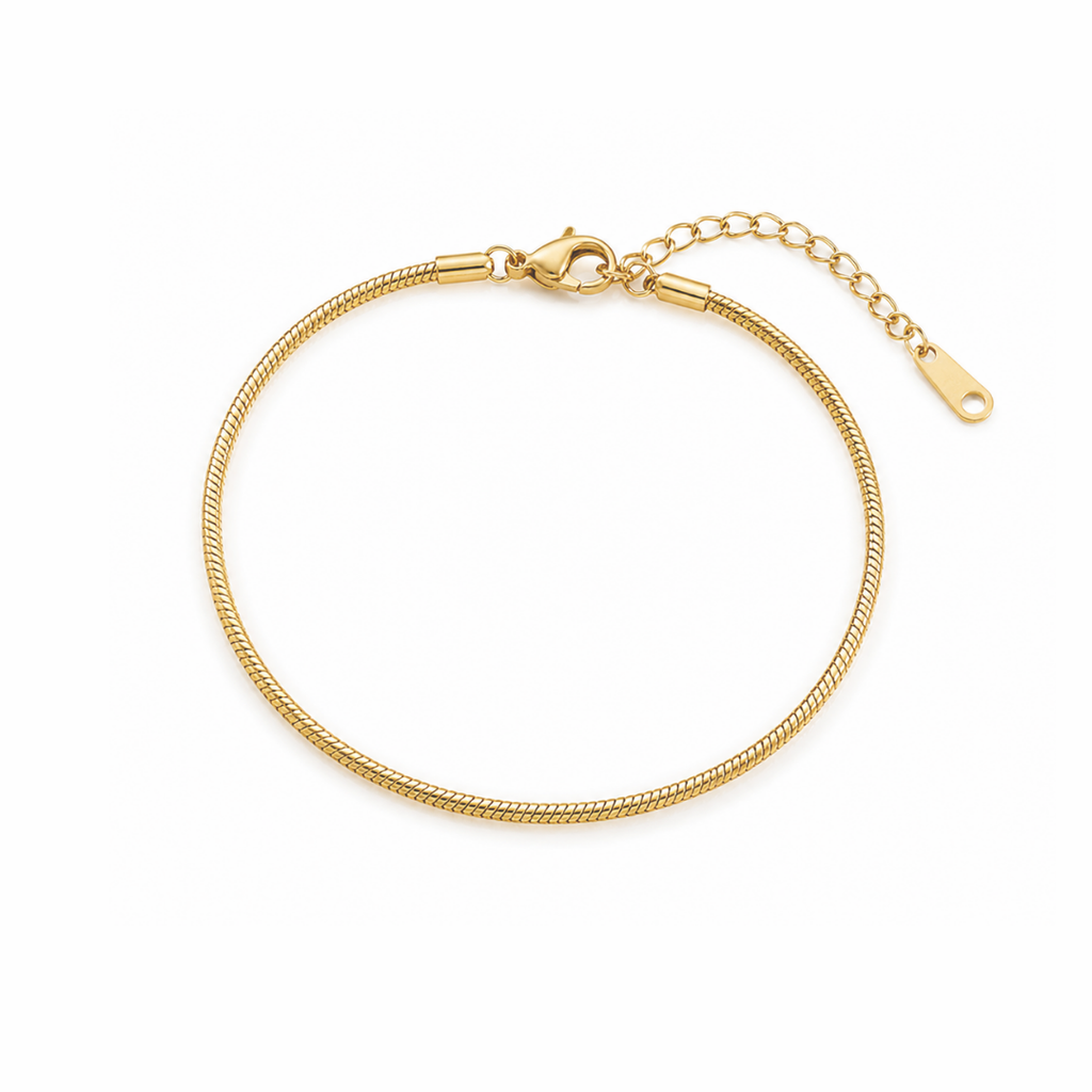 Gold Snake Chain Bracelet