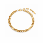 Royal Braid Bracelet - 18k Gold (Demi Fine)