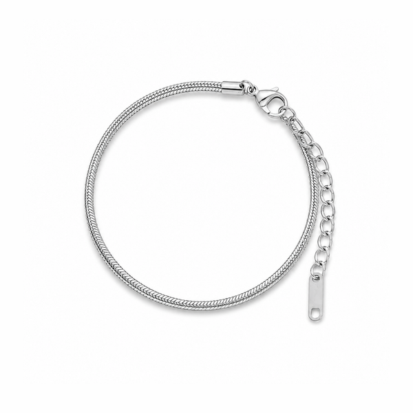 Silver Snake Chain Bracelet