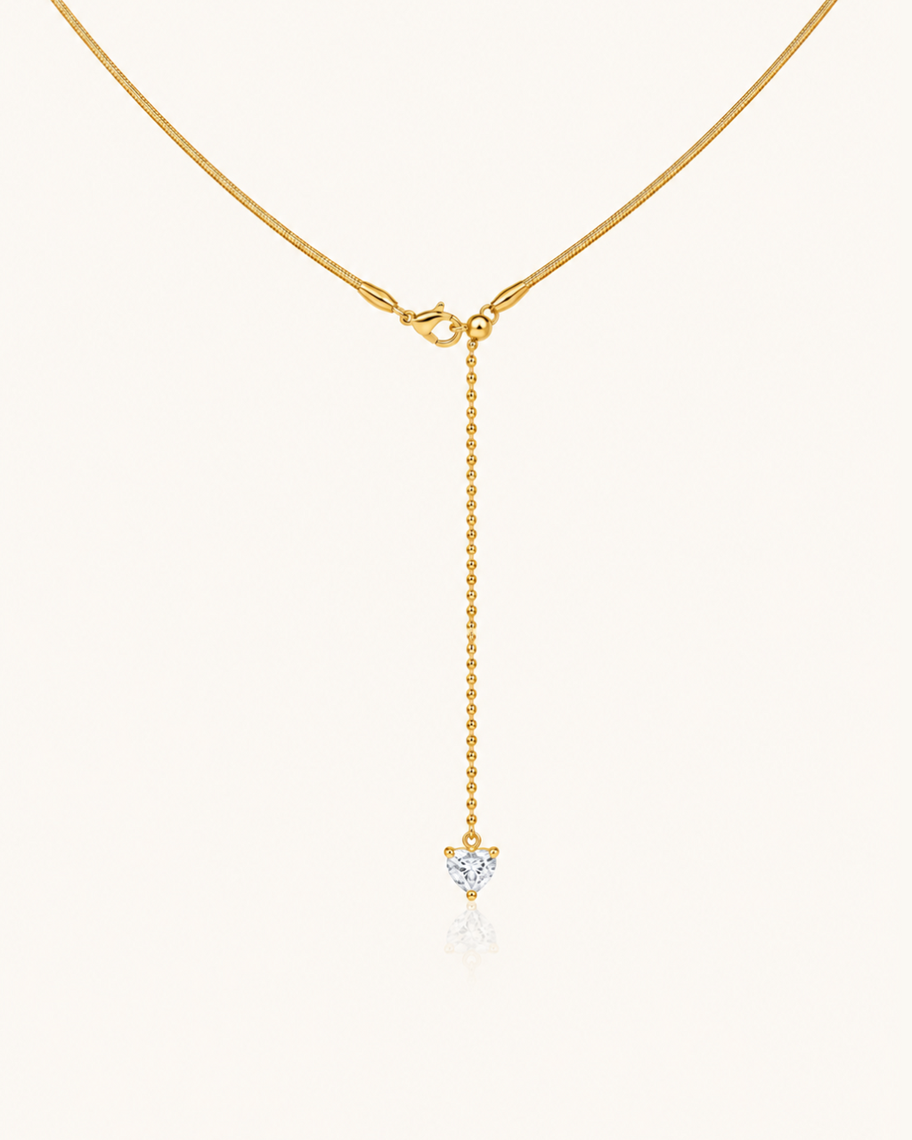 Golden Spine Necklace - 18K Gold (Demi Fine)