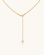 Golden Spine Necklace - 18K Gold (Demi Fine)
