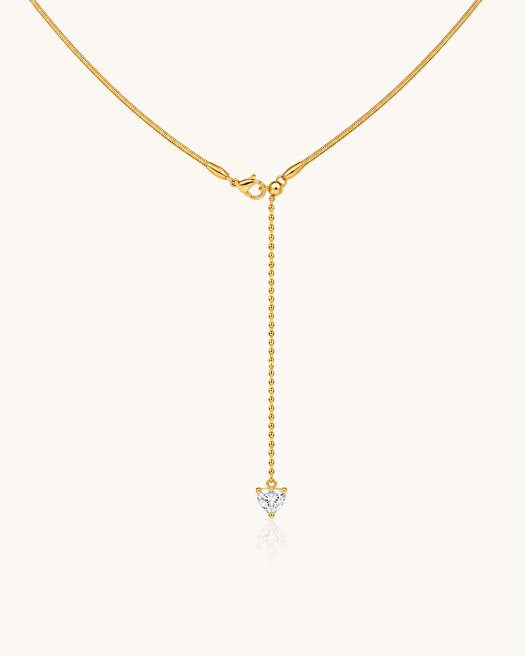 Golden Spine Necklace - 18K Gold (Demi Fine)