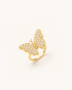 Pearlwing ring - 18k Gold (Demi Fine)