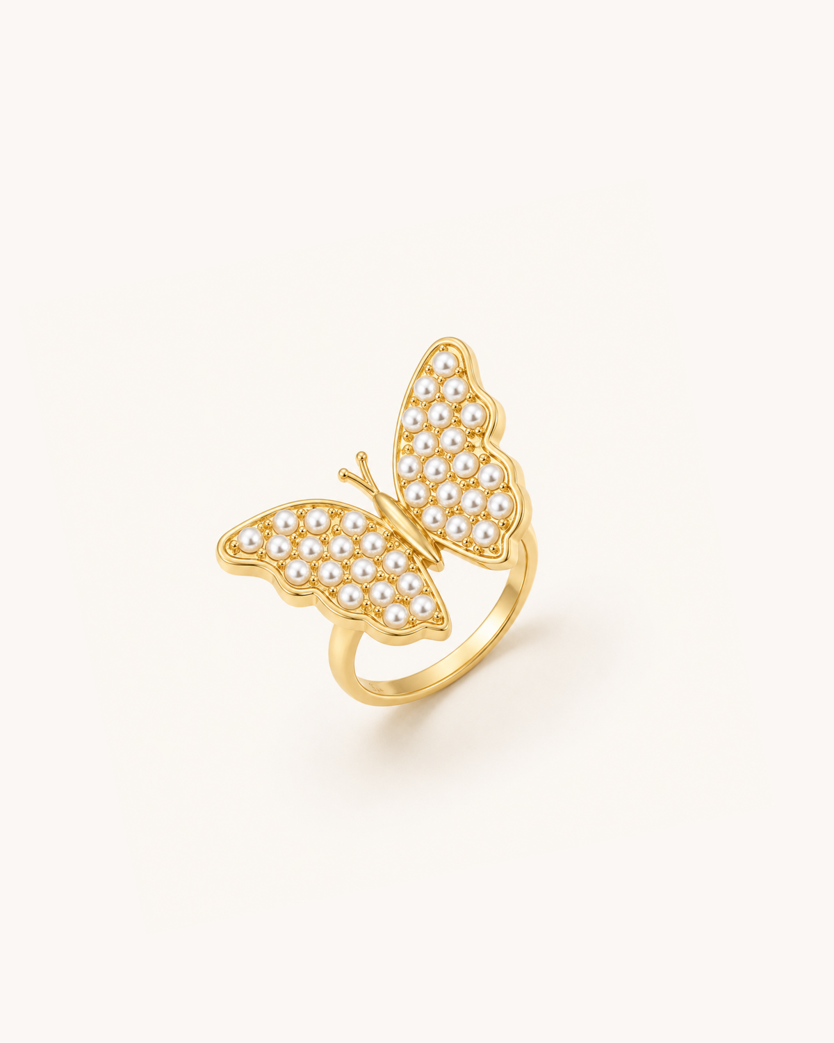 Pearlwing ring - 18k Gold (Demi Fine)