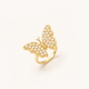Pearlwing ring - 18k Gold (Demi Fine)