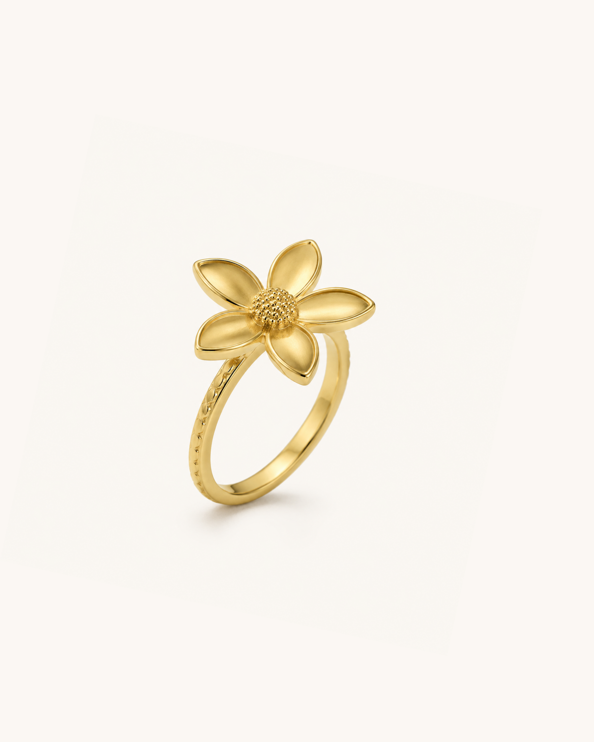 Petal Bloom Ring - 18k Gold (Demi Fine)