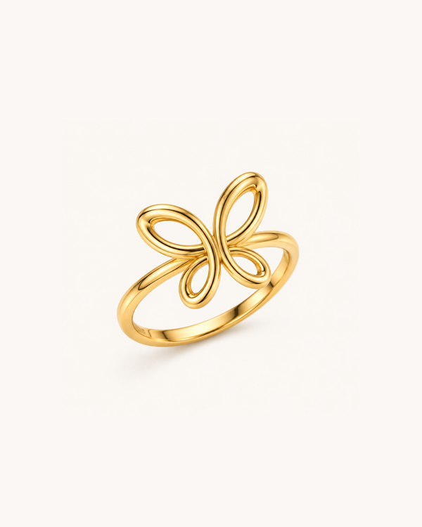 Winglet ring - 18k Gold (Demi Fine)