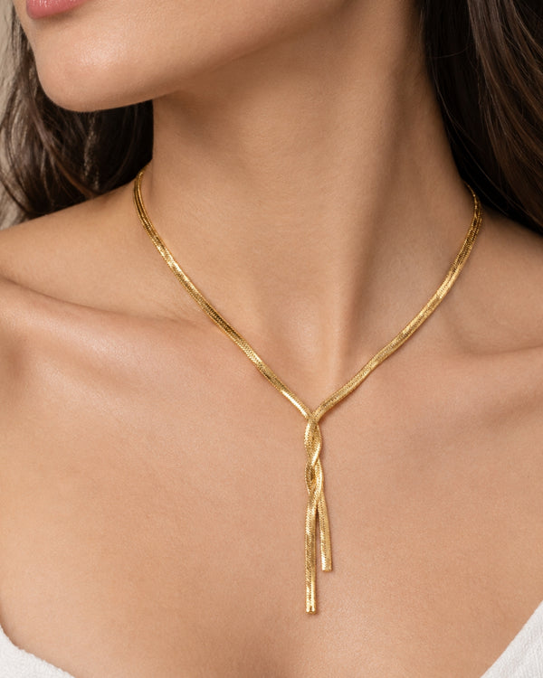 Tangled 18K Gold-Plated Necklace