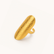 Golden Shield Ring - 18k Gold (Demi Fine)