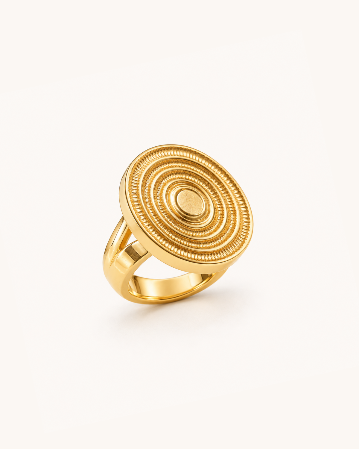 Golden Orbit Ring - 18k Gold (Demi Fine)