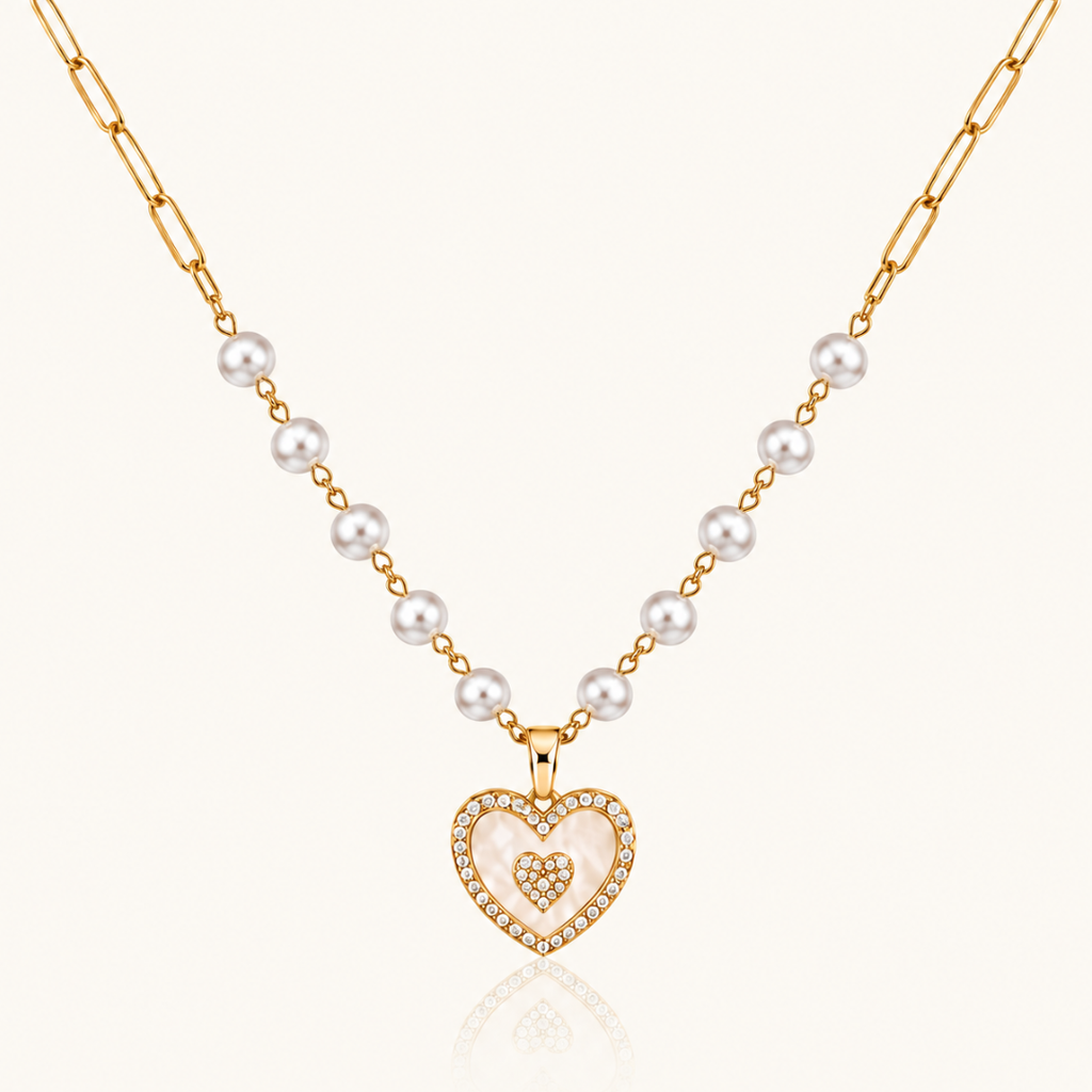 Pearlina Necklace - 18k Gold (Demi Fine)