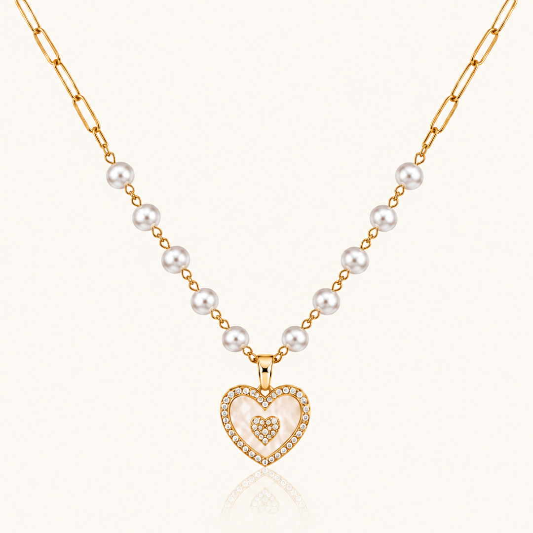 Pearlina Necklace - 18k Gold (Demi Fine)