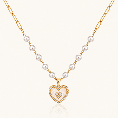 Pearlina Necklace - 18k Gold (Demi Fine)