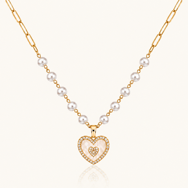 Pearlina Necklace - 18k Gold (Demi Fine)