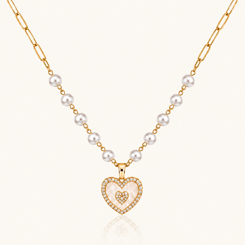 Pearlina Necklace - 18k Gold (Demi Fine)