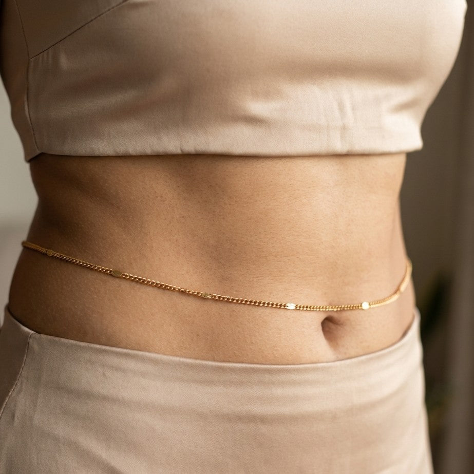 Obsidian Luxe Waist Chain