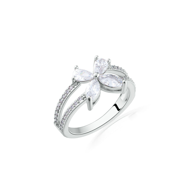 Butterfly Duo Band Ring