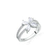 Butterfly Duo Band Ring