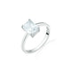 Sleek Zircon Ring