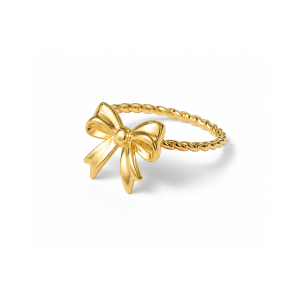 Feminique Bow Ring