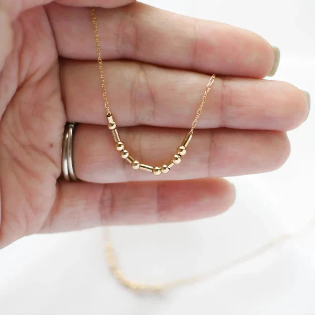 Morse Code Necklace