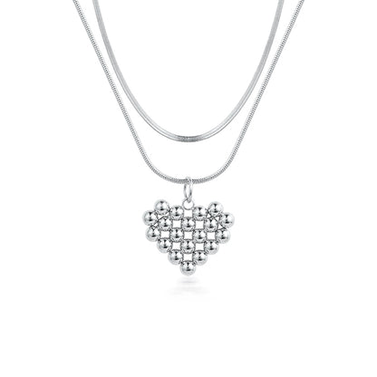 Silver Nizami necklace