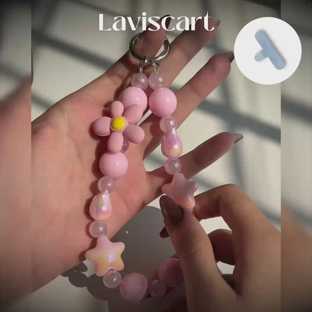 barbie core mobile charm