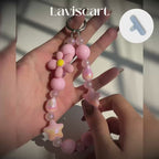 barbie core mobile charm