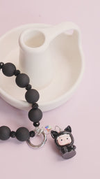 Blackie Buddy Mobile Charm