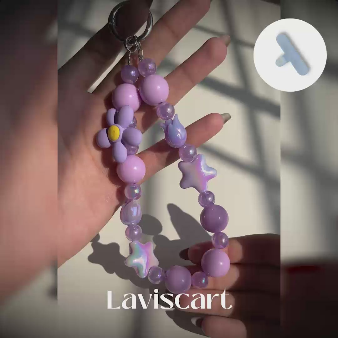 Lavender Dew Mobile Charm