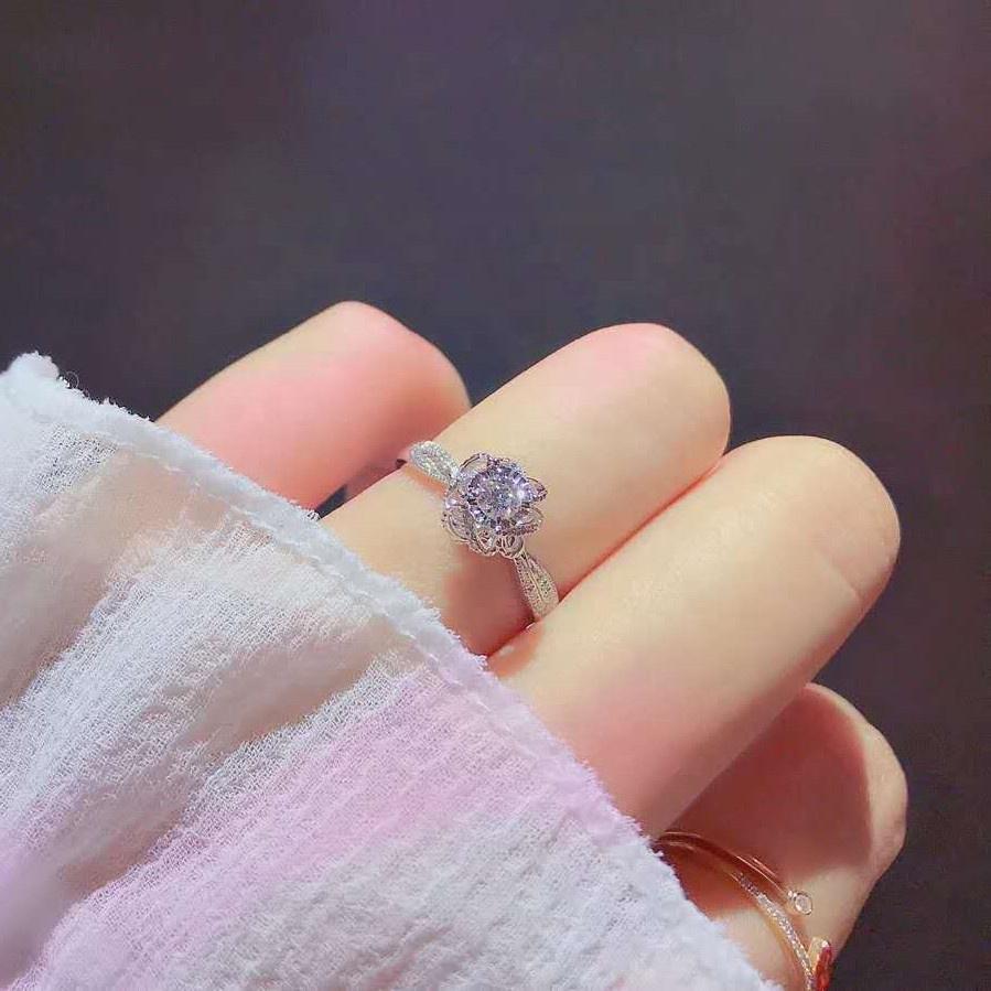 Intricate Pave Swirl Zircon Ring