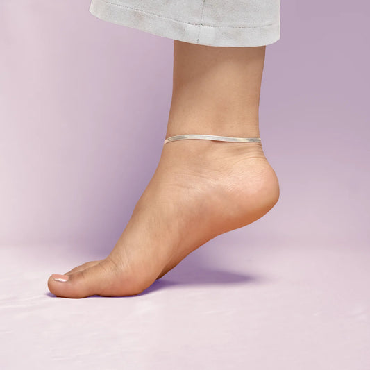 Snake Anklet Silver