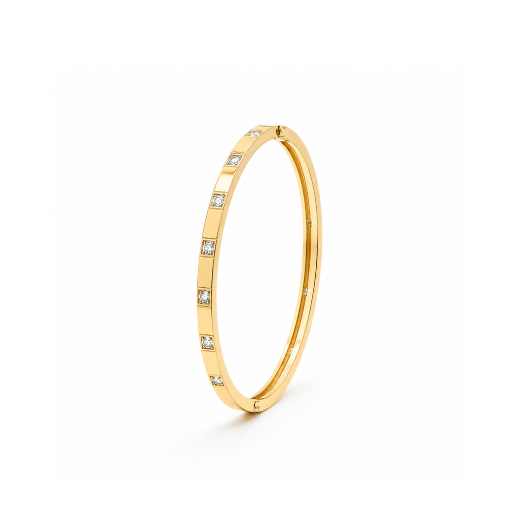 Pure Shine Goldbeam Diamond Kada